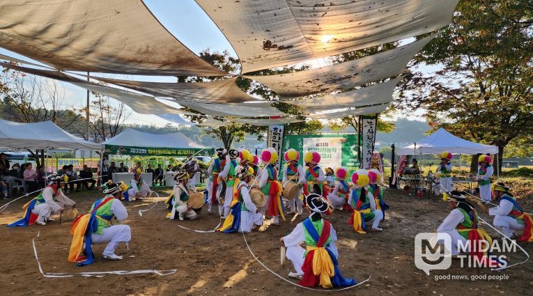 화천농악 공연장면