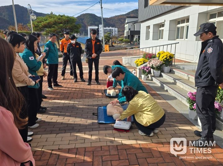 동절기 대비 민방위 화재 예방 훈련