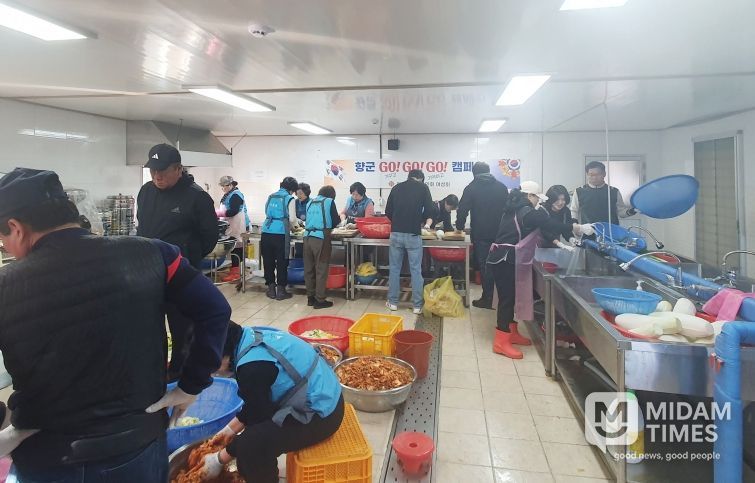 함양군 재향군인회, 반찬 나눔으로 사랑 실천