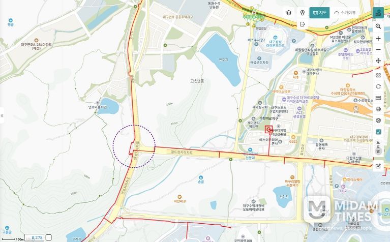 비상훈련지 약도