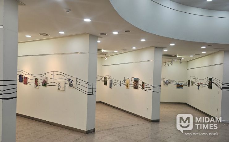 통영화우회「여러빛 하나의 화음」전시회