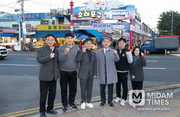 인천시의회 정해권 의장, 소래포구 어시장 화재 위험 현장점검