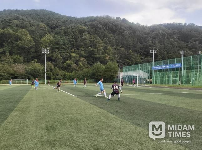 산청군, 경남 장년층 축구대회 개최