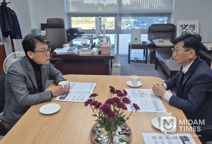 최훈식 장수군수 국회 방문(진성준 의원)