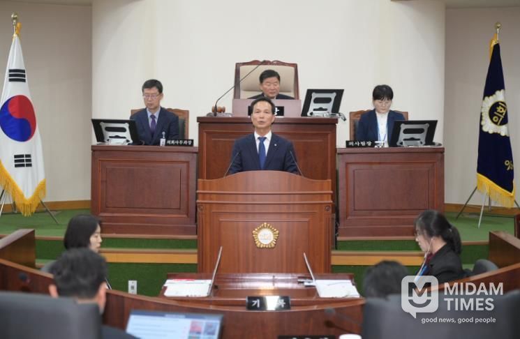 조병옥 음성군수, 시정연설에서 내년도 군정 방향 밝혀
