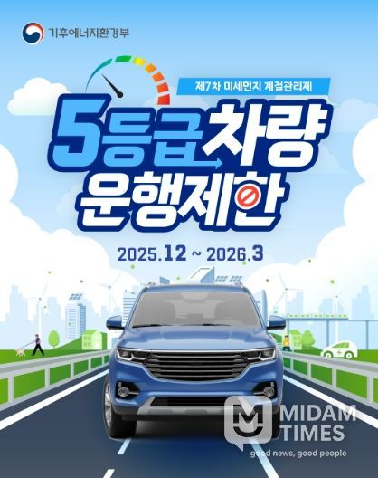 여주시, 12월부터 내년 3월까지 미세먼지 계절관리제 시행