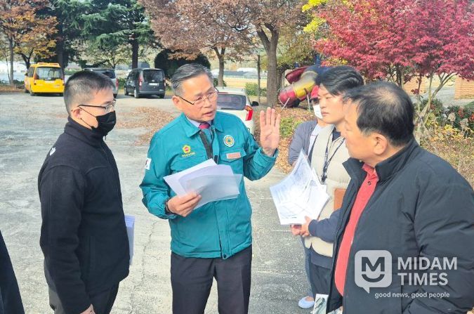 문석주 의원, 북구 산업로 내 지선관로 부설공사 관련 현장점검