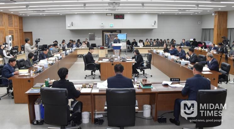 논산시의회, ‘2025 행정사무감사’ 시작