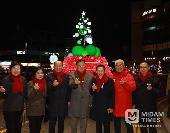 경남기독교합천군연합회, 2025년 성탄트리 점등식