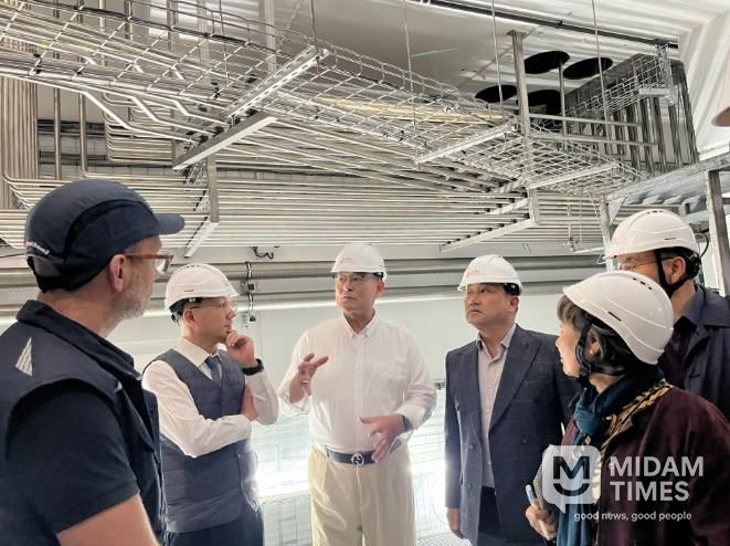 중입자 가속기 현장 방문