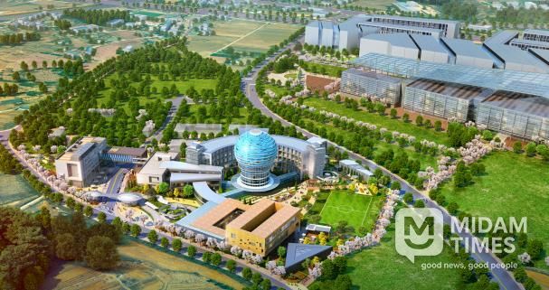 사천시, 국가 우주항공 인재 육성 허브 도약 본격화-과학영재학교 조감도