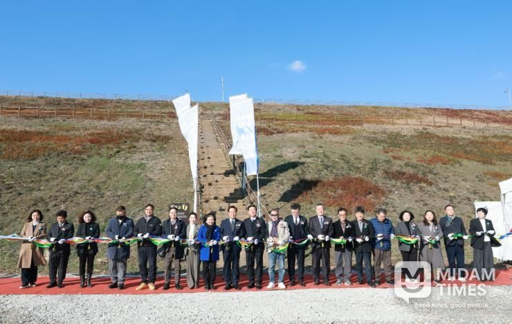 완주군, 경천저수지 둘레길·황톳길 준공 북부권 생태관광 인프라 구축