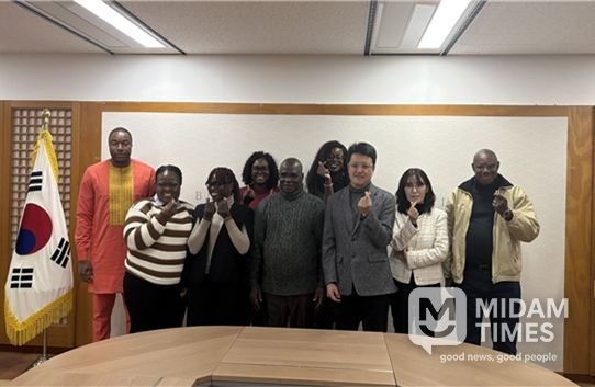 카메룬 국가항만청 대표단 부산시청 방문