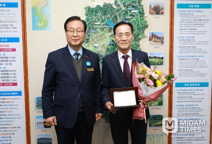 정봉락 한우협회 지부장 완주군 ‘1일 군수’ 활동