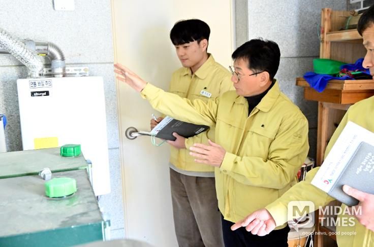 장수군, 겨울철 한파 대비 시설 점검 실시
