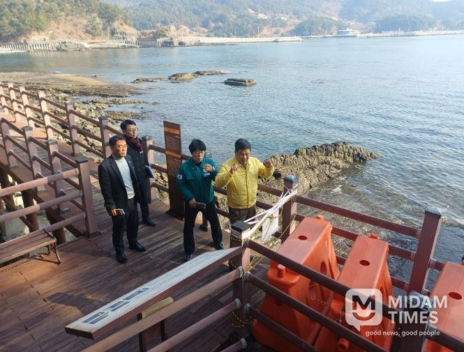 고성공룡박물관 리모델링 사업 및 남부권 광역관광개발사업 현장 점검