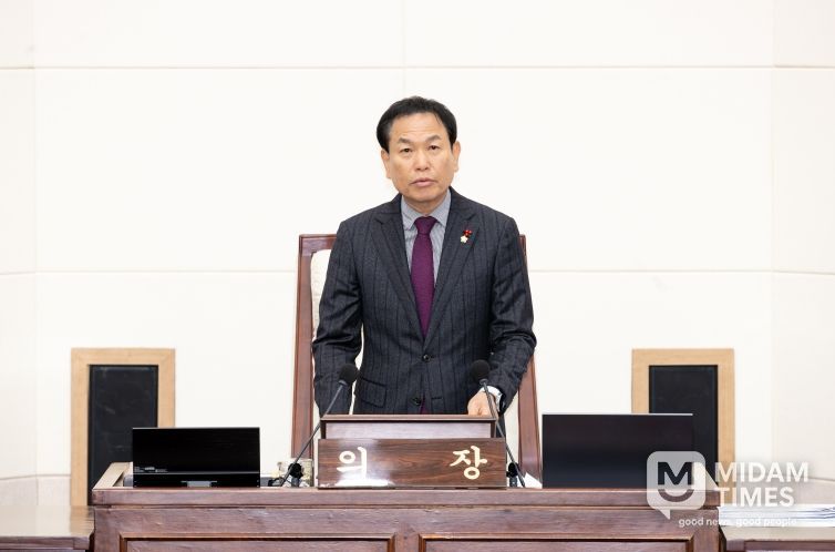 제292회 구미시의회 제2차 정례회 제2차 본회의 개회-박교상 의장