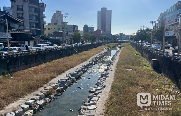 박동식 사천시장, 9년 걸친 대장정의 삼천포천 생태하천 복원사업 완수