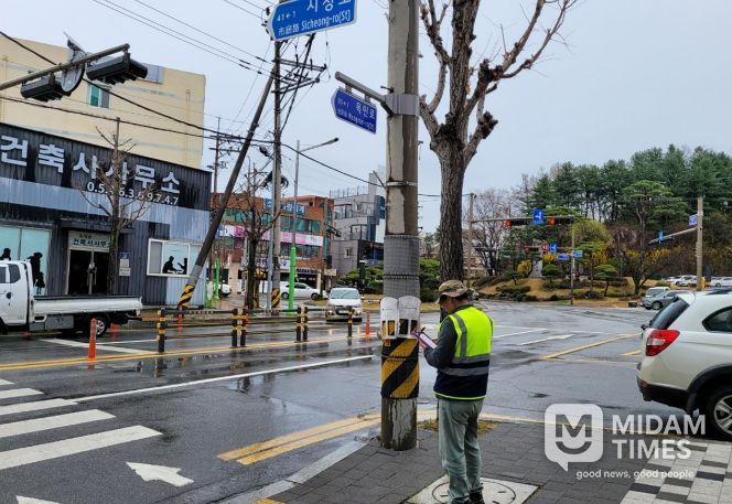 주소정보시설물 일제정비 완료 노후·훼손 시설물 2,202개소 개선