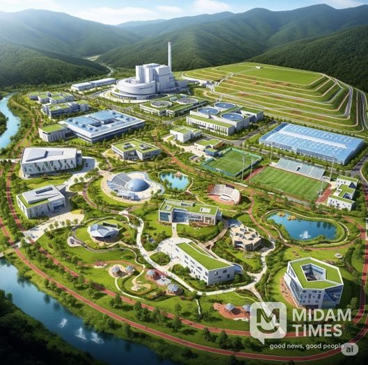 포항에코빌리지 조감도 이미지