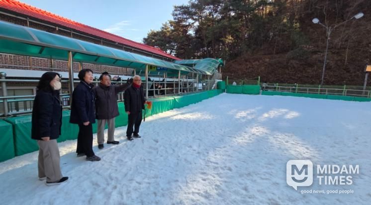 거창군 부군수, 수승대 눈썰매장 현장 안전점검