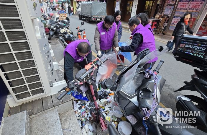 부산 중구 부평동주민센터, 광복로 및 주변 골목길 환경정비