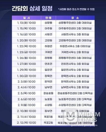 2026년 시민공감간담회
