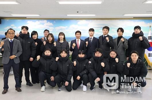 달서구 직장운동경기부, 새해 출발과 함께 신규단원 임용 및 각오 다져