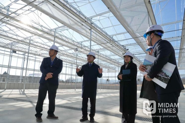 국립정원소재센터 현장 방문