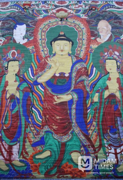 진주 호국사 괘불도