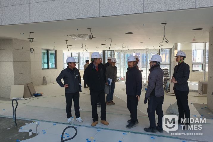 정순길 신임 자치행정국장, 주요 현안사업장 현장 점검