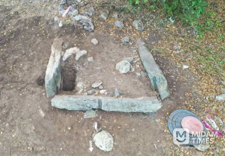 안국사지 출토 석제 수조