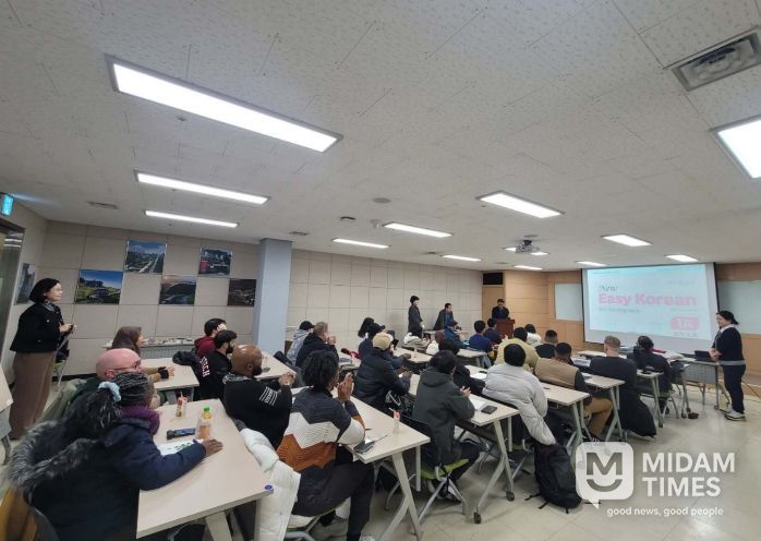 지난 2025년 하반기 한국어교실 운영