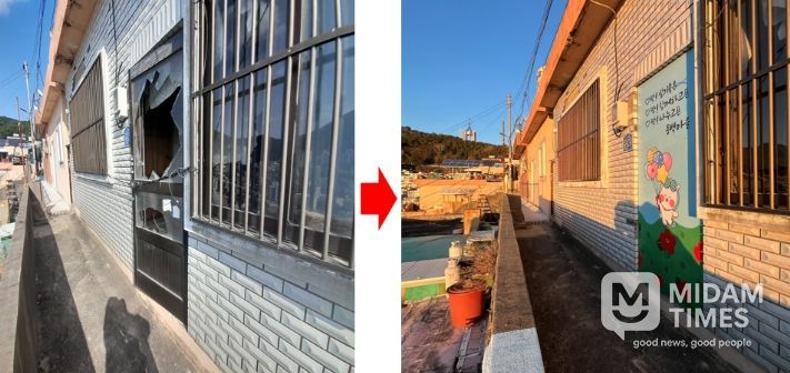 부산 서구 동대신1동, 공·폐가 차단시설 설치