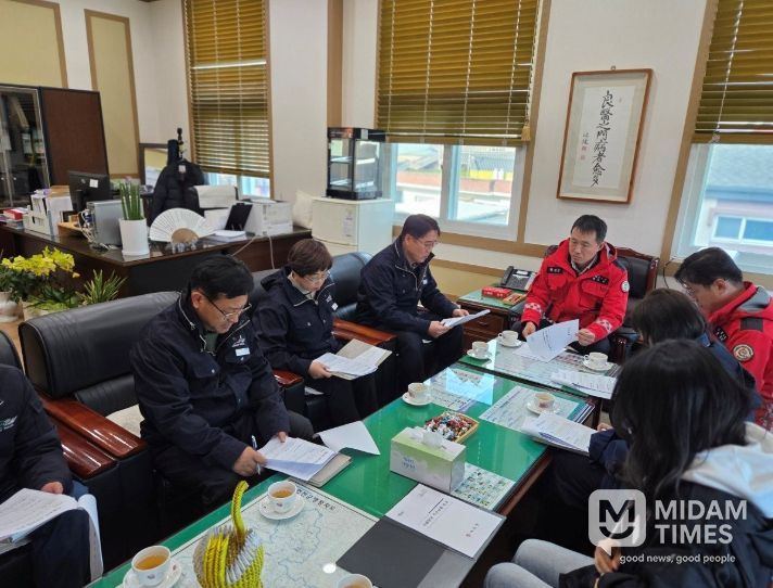 야로면, 합천군 부군수 산불예방 추진 상황 점검