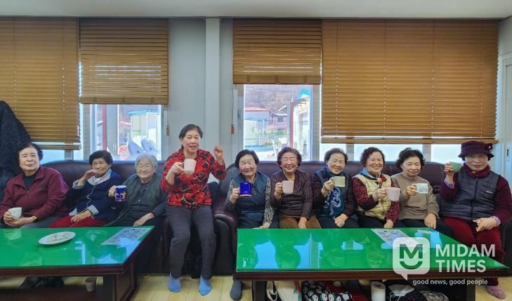 안동시 안기동 동락경로당, 일석이조 친환경 행보