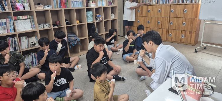 찾아가는 구강보건사업 추진 모습