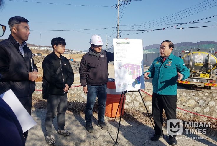 김기환 의원, 장현 도시첨단산업단지 조성 추진 현장 간담회