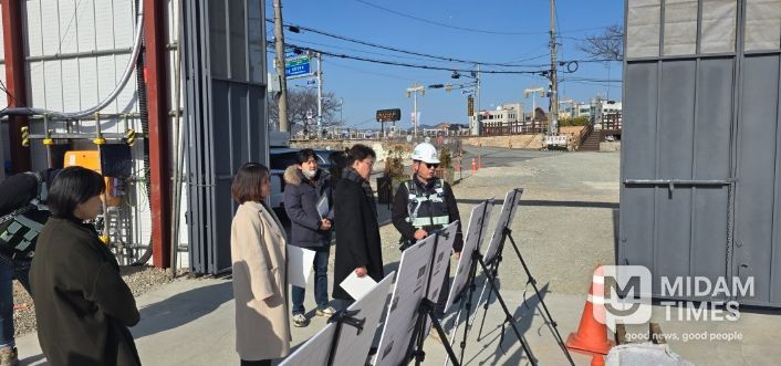 - 밀양 무형유산 전수교육관 건립 현장 사업 추진 상황 점검