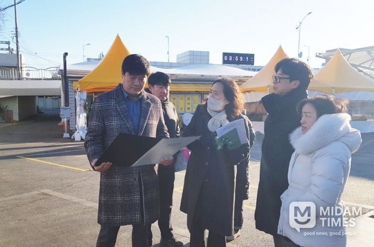 공진혁 운영위원장, 디지털 전광판 설치 대상지 현장 점검