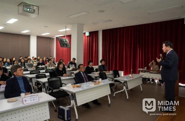 이재영 증평군수, 가톨릭꽃동네대학교 RISE사업 성과포럼서 지자체 역할 강조