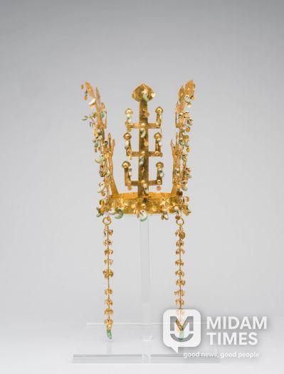 1. 금관 (金冠) 경주 금관총 출토, 삼국(신라) 5세기, 국립경주박물관, 국보