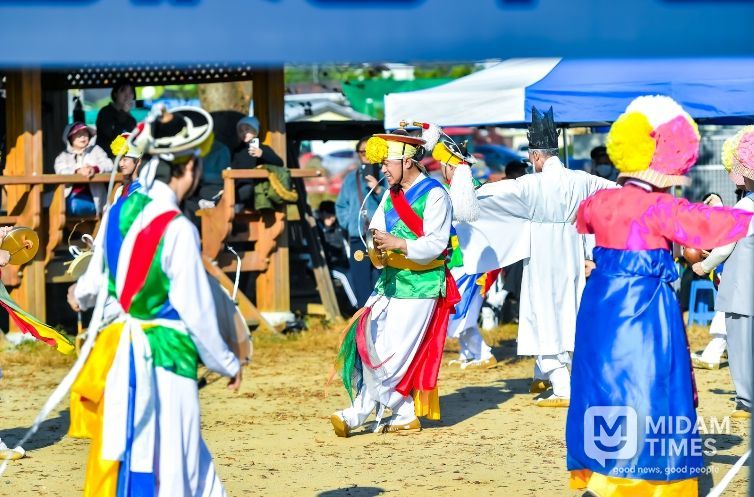 2025년 함안화천농악 공개행사 발표회 공연