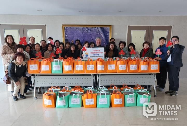 울주군 언양읍 지역사회보장협의체, 저소득가구 설음식 꾸러미 지원