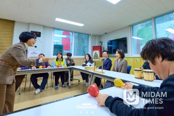 충북 장애인종합복지관 방문(청와대)