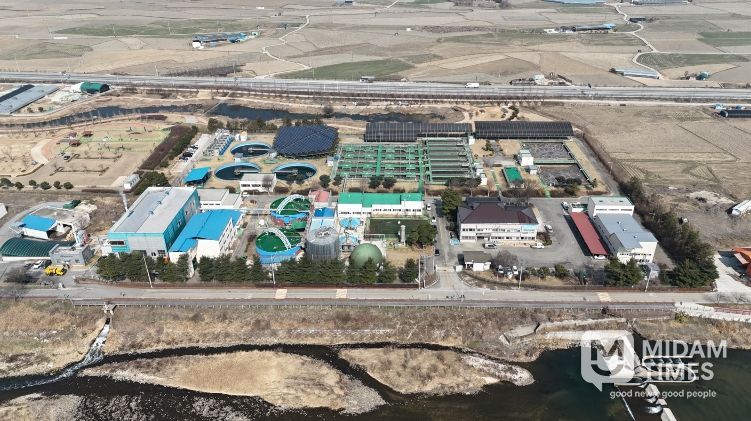 남원공공하수처리시설 악취 ZERO에 총력(남원공공하수처리시설 전경)