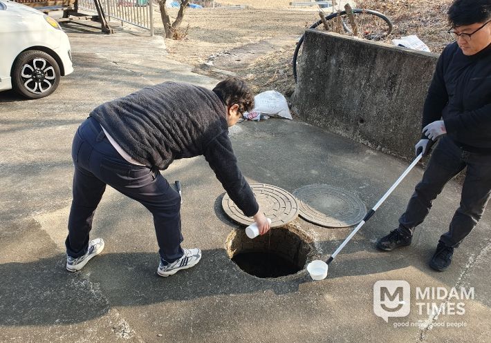 예천군, 동절기 모기 유충 구제 사업 실시
