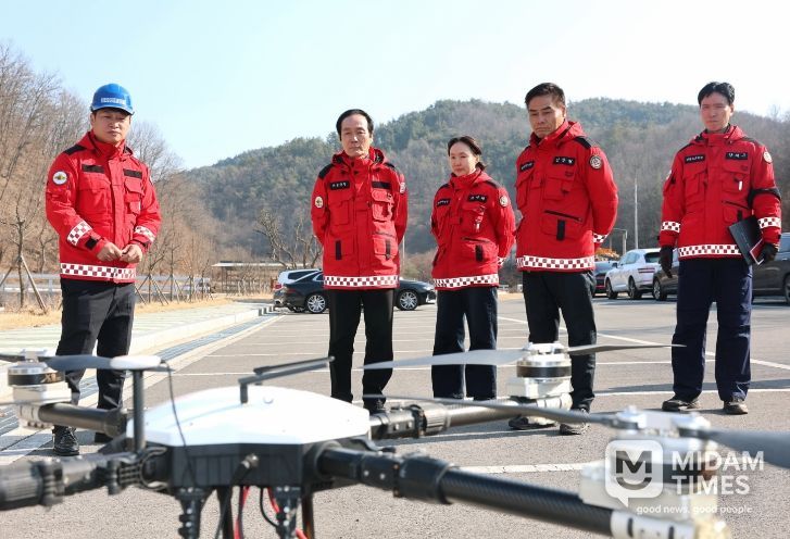 산림재난 드론 예찰