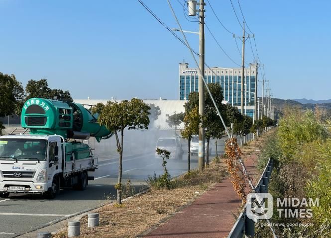 사천시, 설 명절 대비 가축전염병 차단방역 총력 대응