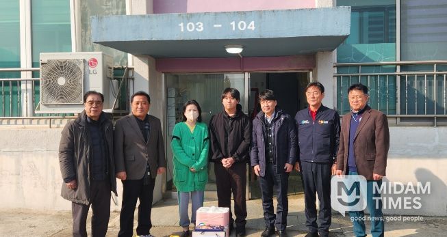 설 명절을 맞이하여 불우가정 방문 격려